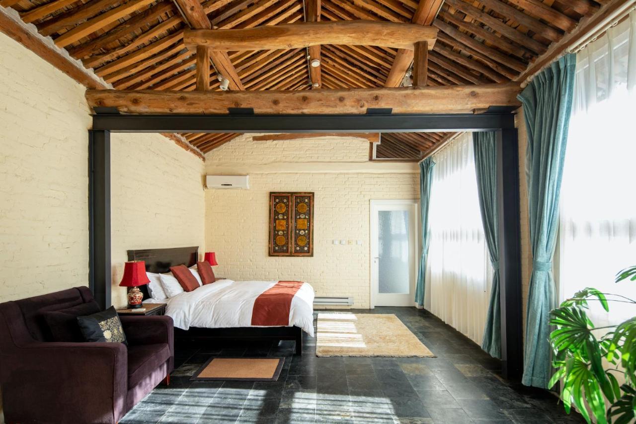 Brickyard Retreat At Mutianyu Great Wall Adjoin To Mutianyu Great Wall - Room With The View Of Great Wall - Free Chinese Massage Experience - Vehicle Shuttle Service - International Catering - Spa& Nail Beauty Facilities Huairou Exterior foto