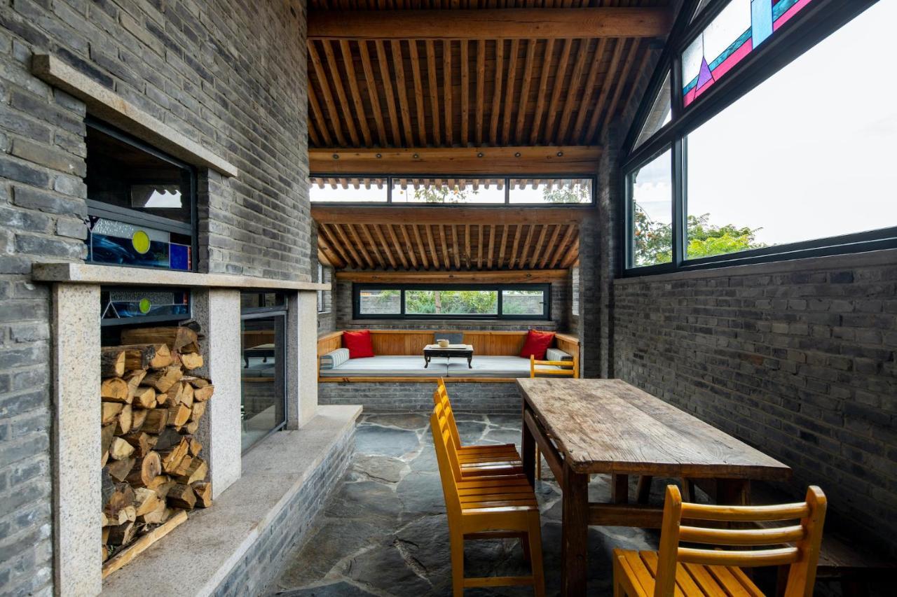 Brickyard Retreat At Mutianyu Great Wall Adjoin To Mutianyu Great Wall - Room With The View Of Great Wall - Free Chinese Massage Experience - Vehicle Shuttle Service - International Catering - Spa& Nail Beauty Facilities Huairou Exterior foto